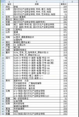 2020四川文化产业职业学院艺体分数线？（成都院校艺术专业分数线）