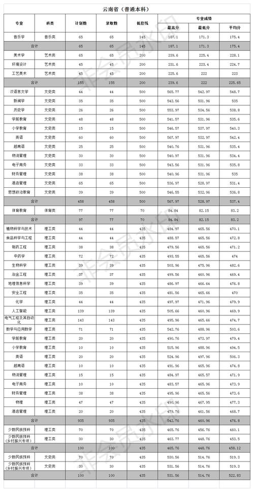 2019年文山市一中录取分数线？（文山学院2017年各专业分数线）