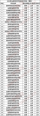 山西新能源专科学校有几所？（山西能源学院专科各专业分数线）