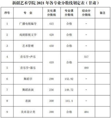 编导专业考大学二本分数线是多少？（新疆艺术大学编导专业分数线）